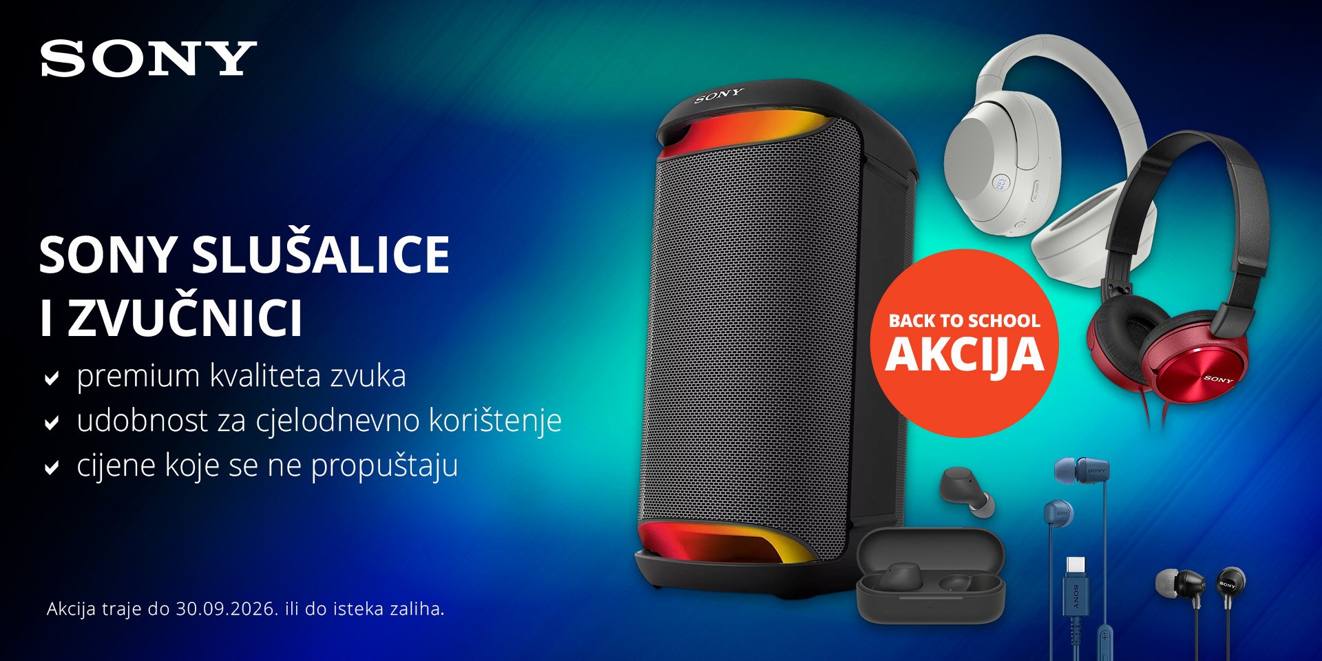 Sony na akciji - rujan
